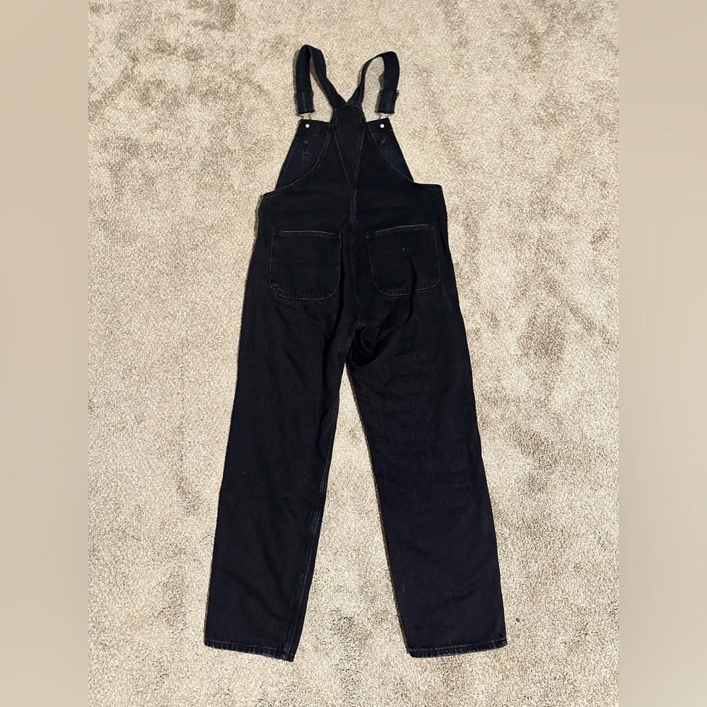 Abercrombie black overalls